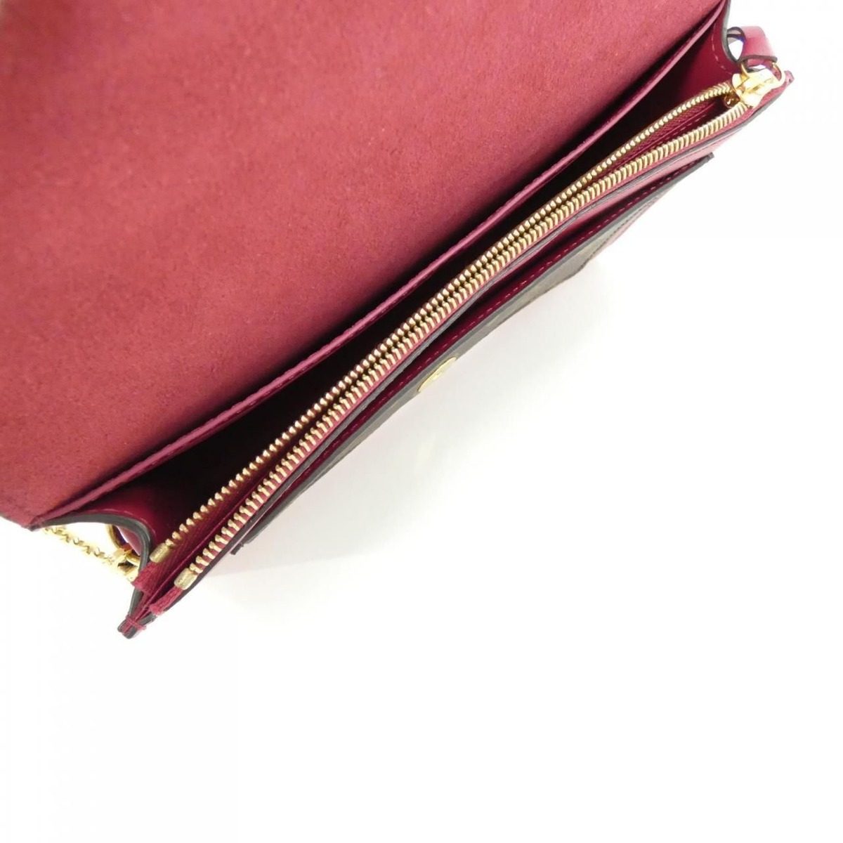 Louis Vuitton Monogram Portefeuille Flor Chain Wallet — view 10