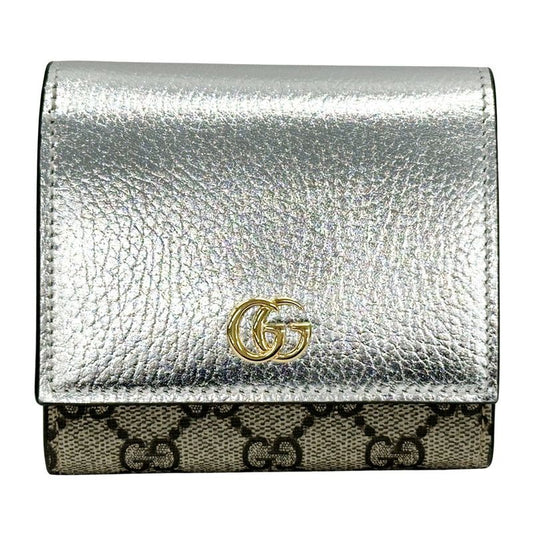 Gucci Wallet GG Supreme Petit Marmont Trifold