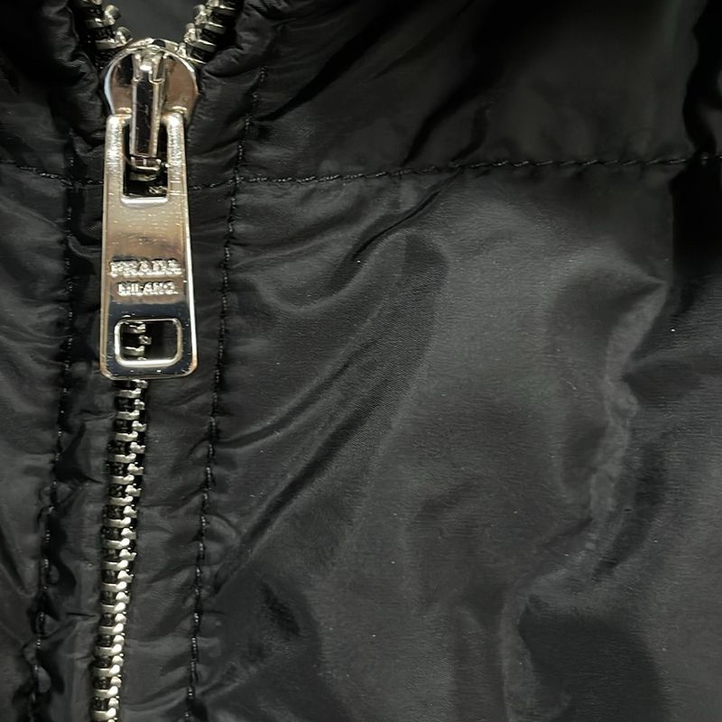 Prada Poncho Size 36 S Women - Black Down Poncho / Zip Up / Winter
