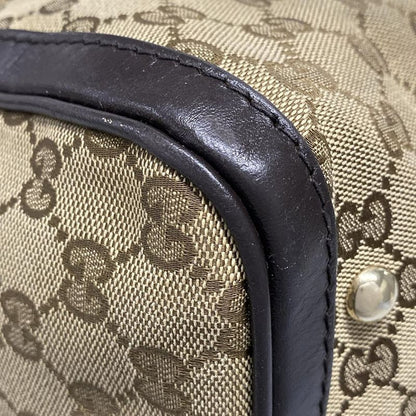 Gucci Handbag GG Patternsherry (web) 247205 Dark Brown X Beige X Multi Mini