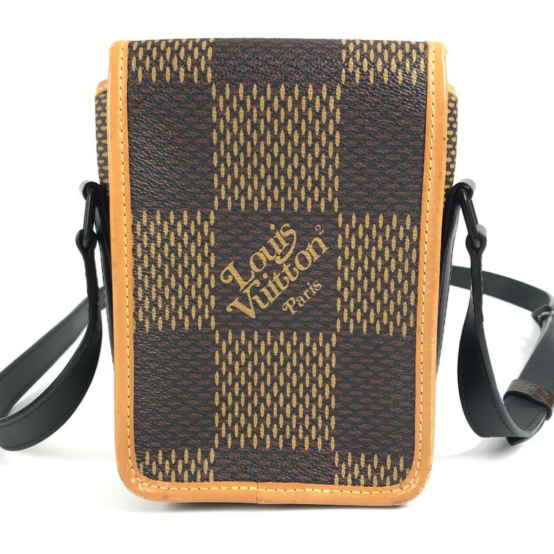 Louis Vuitton Shoulder Bag Amazon N40357 Damier Giant Canvas Brown