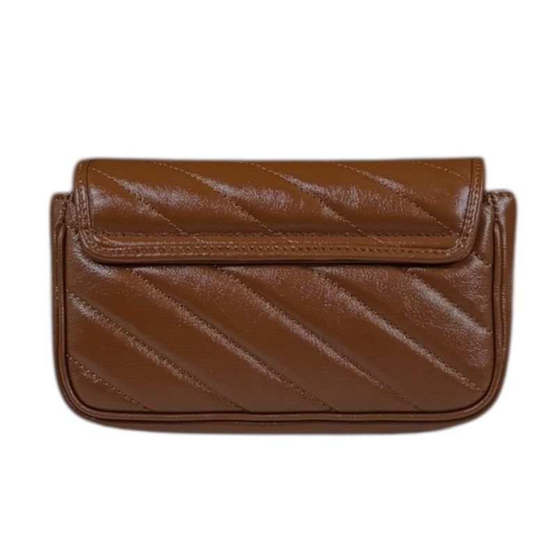 Gucci GG Marmont Shoulder Bag Leather 476433 Brown Ladies Gucci  Gucci