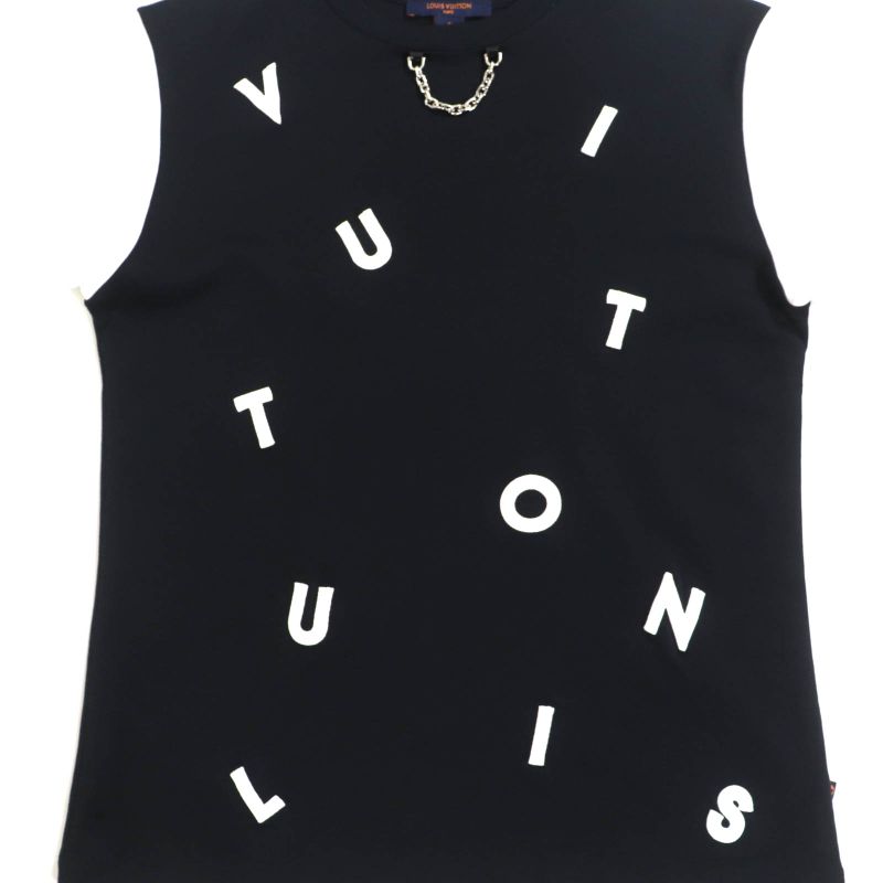 Louis Vuitton Ffts02jg2 100% Cotton Embroidery Logo Crew Neck Short Sleeve