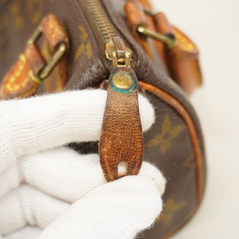 Louis Vuitton Handbag Monogram Mini Speedy M41534 Brown Ladies