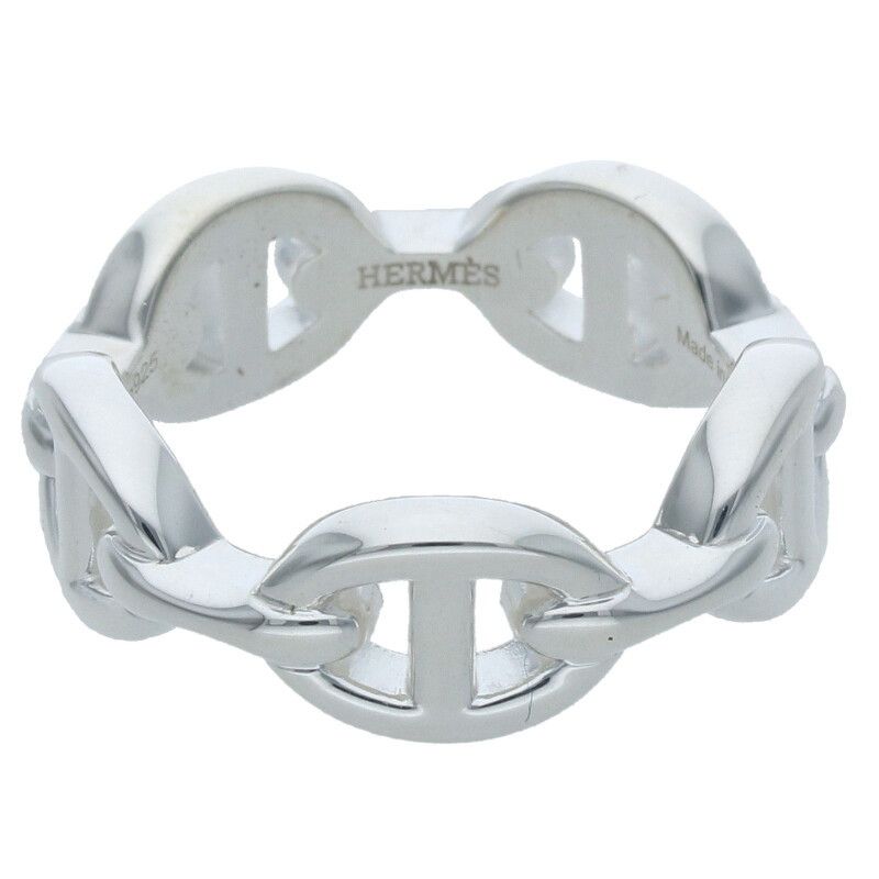 Hermes Chaine D'ancre Enchainee PM Chaine D'ancre Enchainee PM Silver Ring