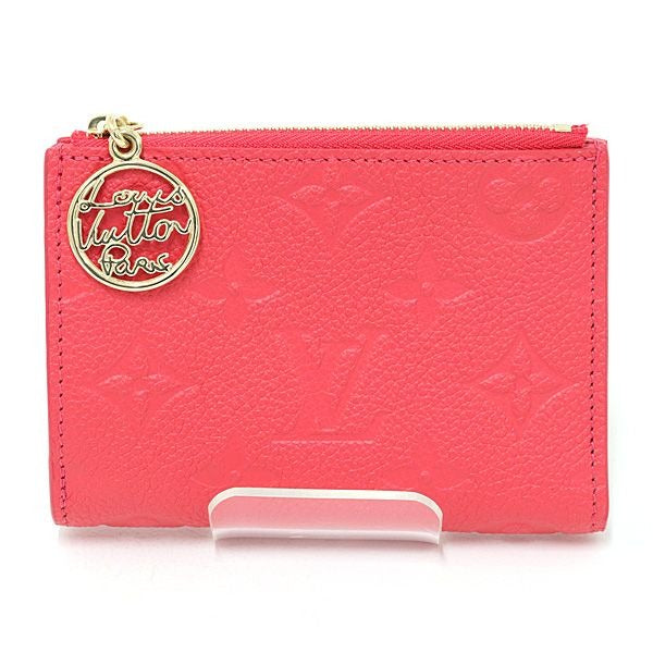 Louis Vuitton Portefeuille Lisa Monogram Empreinte Strawberry Pink