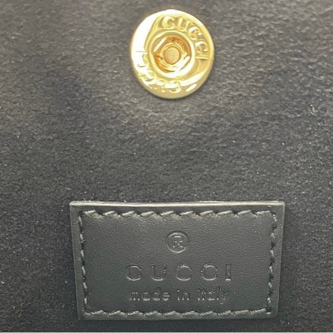 Gucci 2 way Bag Super Mini Black Now Line — view 8