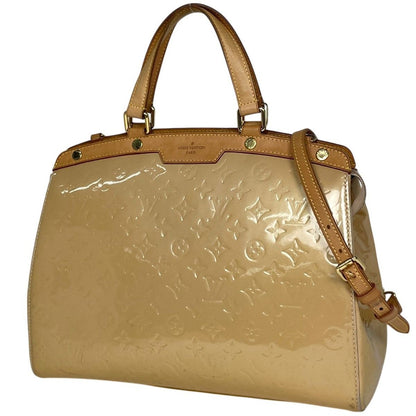 Louis Vuitton GM 2-Way Shoulder Bag Enamel Monogram Vernis Rose Florentine