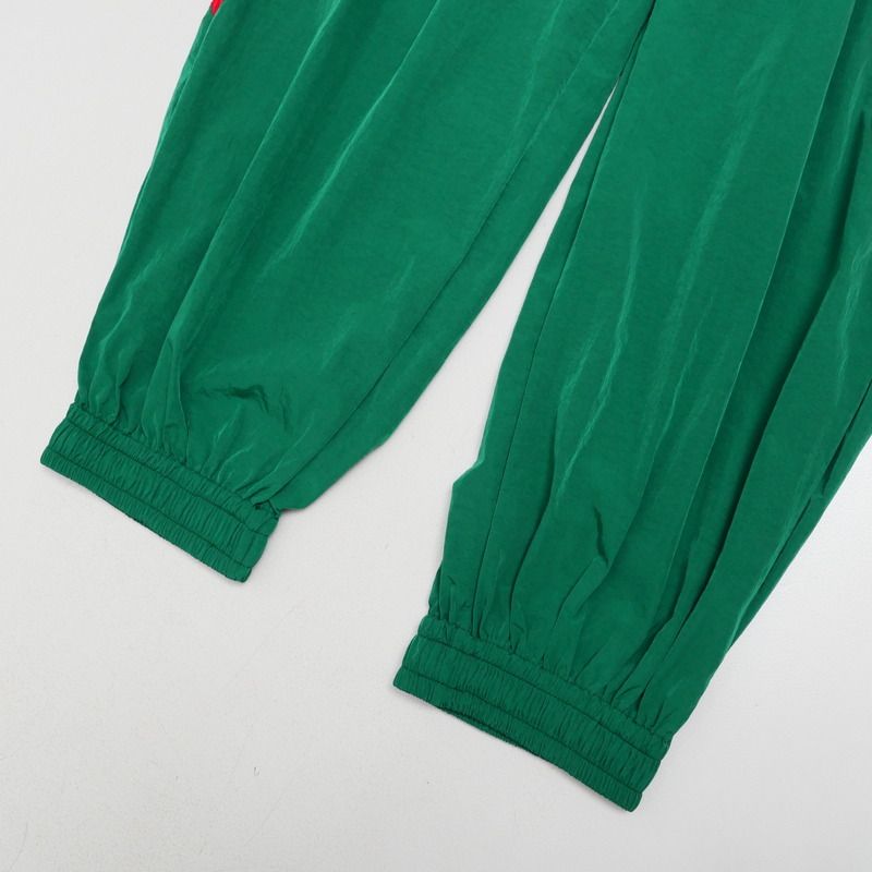 Gucci Pants Size S GG Logo Patch Nylon Pants Made In Italy 20240617 Ra0109