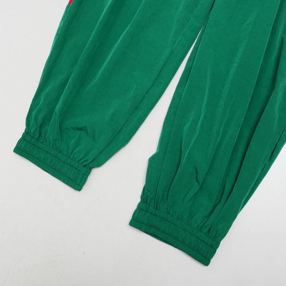 Gucci Pants Size S GG Logo Patch Nylon Pants Made In Italy 20240617 Ra0109