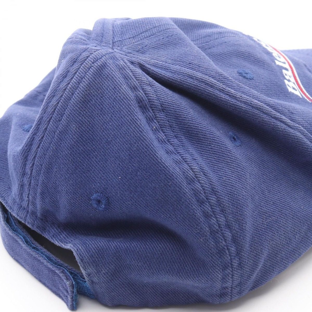 Balenciaga Cap Campaign Logo Cap Blue Hat — view 8