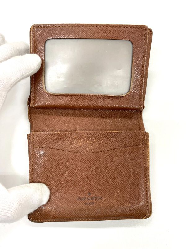 Louis Vuitton Monogram Japon Sangapur Card Case Pass Case Business Card Holder