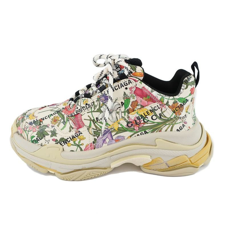 Gucci Balenciaga Hakka Project Triple S Flora Print Size