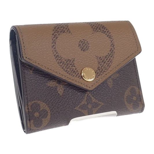 Louis Vuitton Portefeuille Zoe Trifold Wallet Monogram Giant Brown