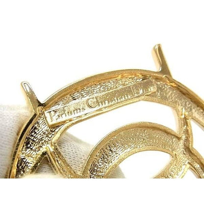 Dior Vintage Pin Brooch Pin Badge Gold — view 4