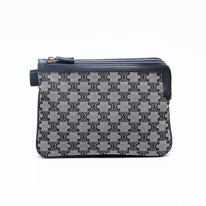 Celine Pouch Macadam Canvas