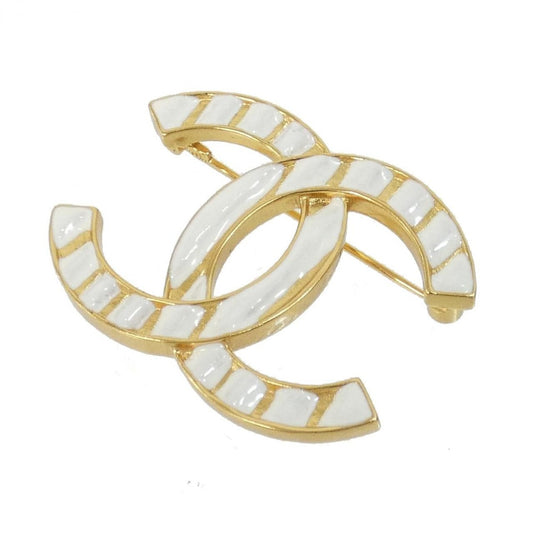 Chanel Brooch White
