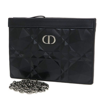 Christian Dior Caro Chain Pouch Diamond Cannage