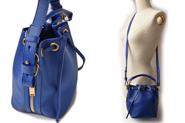 Saint Laurent Shoulder Bag Handbag Saint Laurent Bag Emmanuelle Blue 340240 YSL