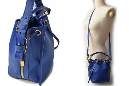 Saint Laurent Shoulder Bag Handbag Saint Laurent Bag Emmanuelle Blue 340240 YSL