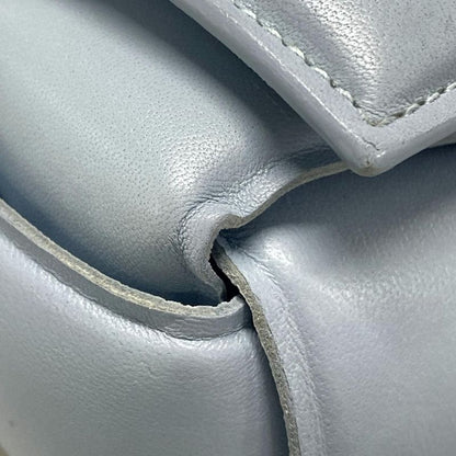 Bottega Veneta Shoulder Bag Padded Cassette Light Blue Lambskin