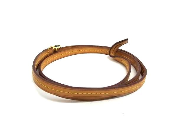 Louis Vuitton Leather Shoulder Strap For Bag Crossbody Brown Type Fl7645