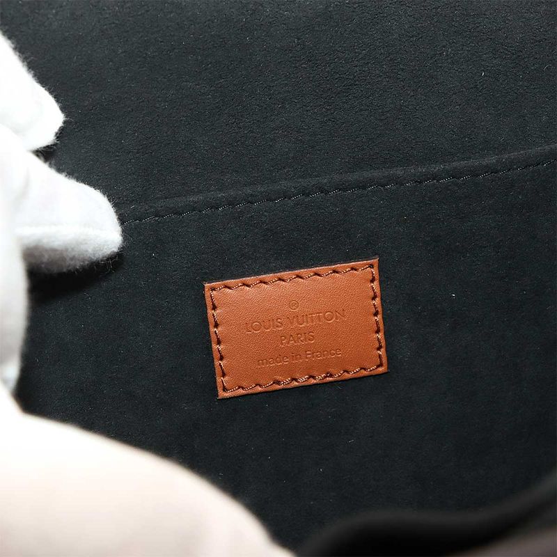 Louis Vuitton Monogram Reverse Dauphine MM Shoulder Bag Brown M45958 Dauphine