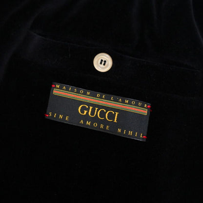 Gucci Shorts Size S Velour Satin Easy Pants Made In Italy 20240617 Ra0108