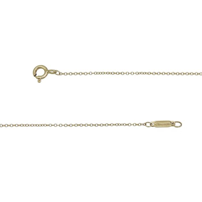 Tiffany & Co Dragonfly Diamond Necklace 18K Yellow Gold 750 Yellow Gold Diamond