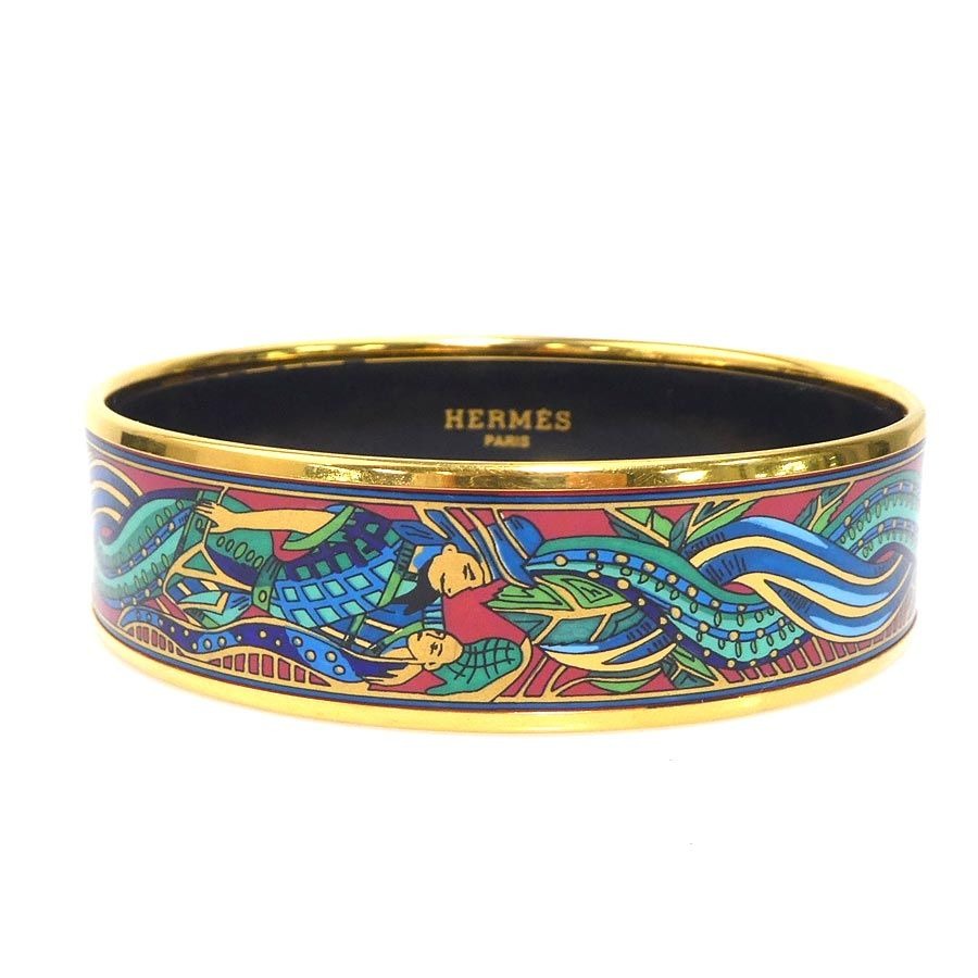 Hermes Bracelet Bangle Enamel
