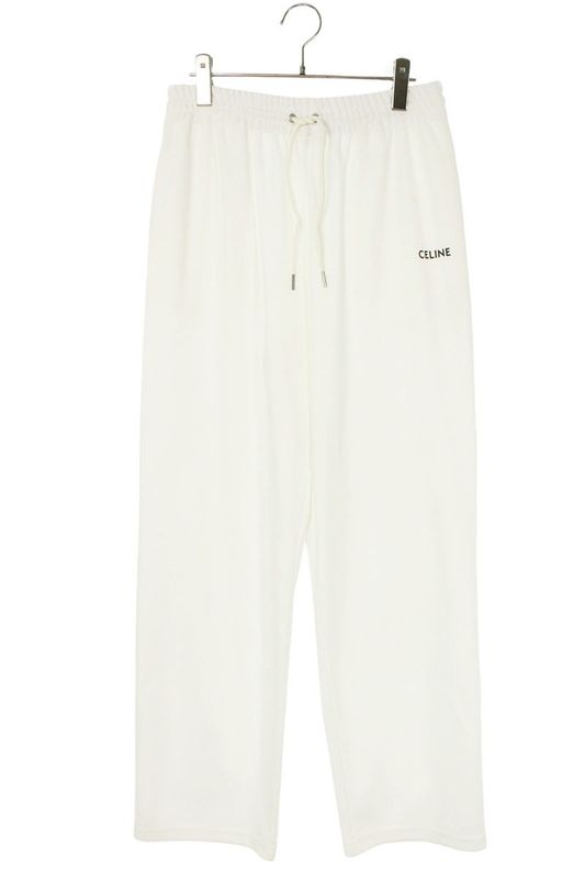 Celine 2z198121o Logo Print Track Long Pants Men's M
