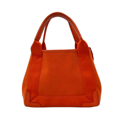 Balenciaga 2-Way Shoulder Bag Crossbody Cabas Orange Size Details — view 2