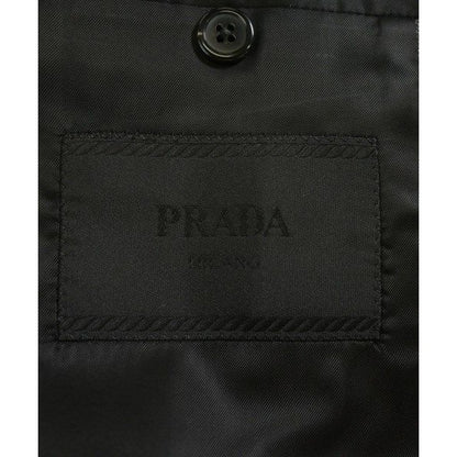 Prada Tailored Jacket Wool Gray — view 3