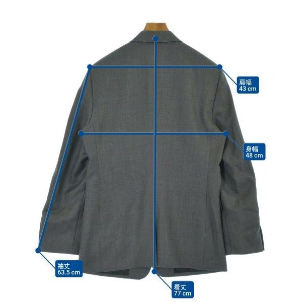 Prada Tailored Jacket Wool Gray — view 6