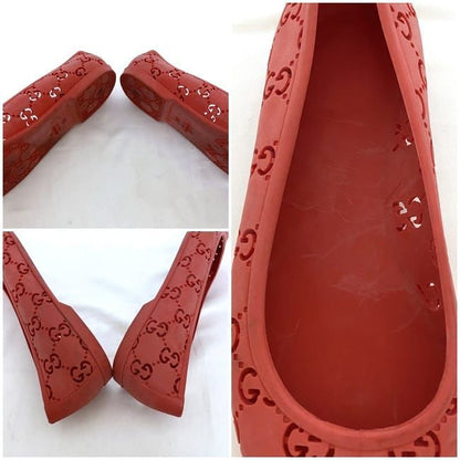 Gucci Shoes Red Orange Cima