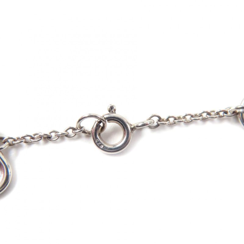 Tiffany & Co Open Heart 5P Bracelet Accessory Sv925 Silver Weight