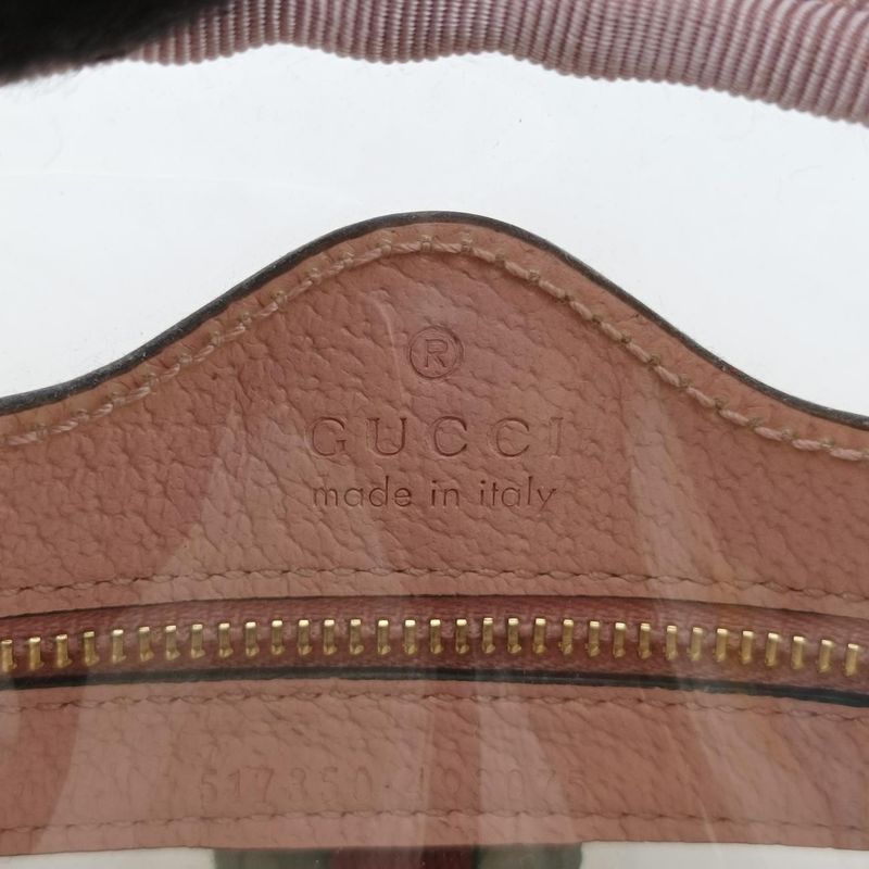 Gucci Ophidia Pink And Multicolor PVC And Leather 517350