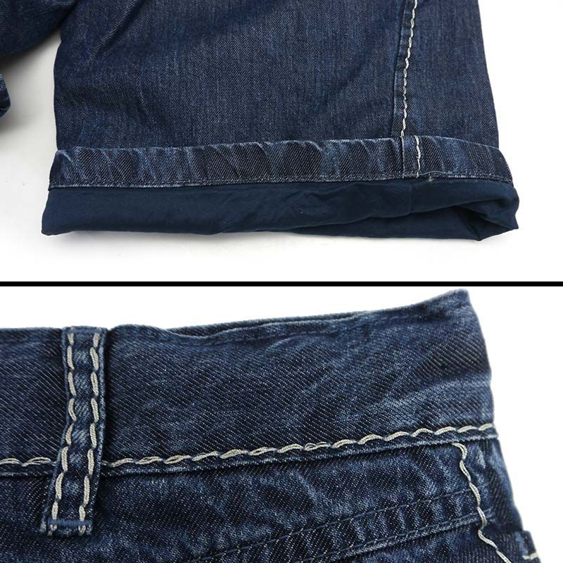 Bottega Veneta Stitch Denim Half Pants 662267 Size 46