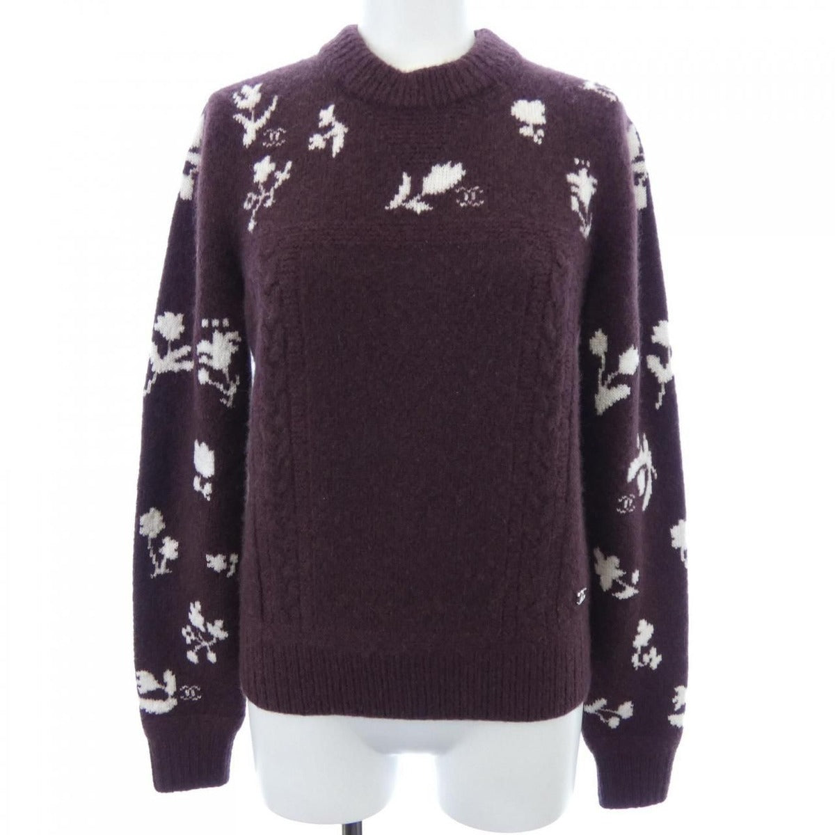 Chanel Knit Cashmere Brown