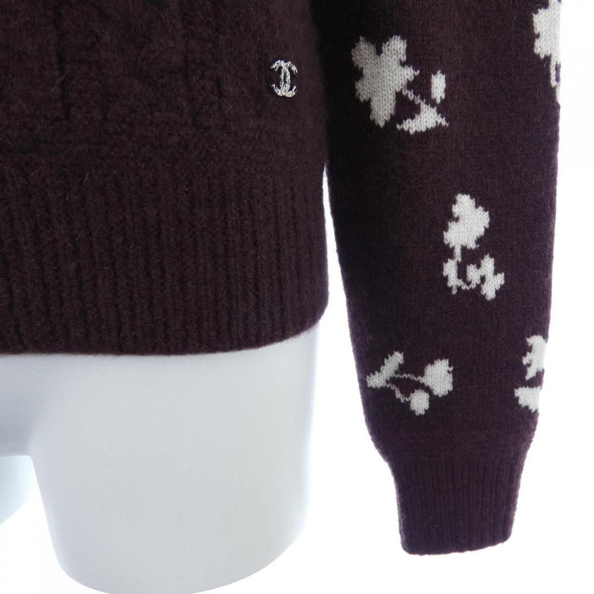 Chanel Knit Cashmere Brown — view 7