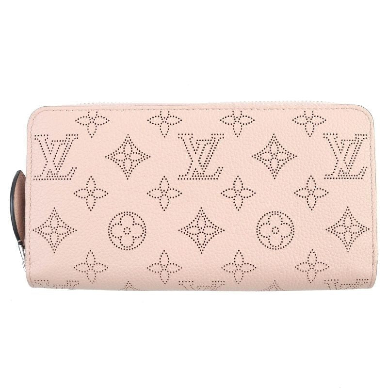 Louis Vuitton Mahina Monogram Zippy Wallet Leather Long Magnolia
