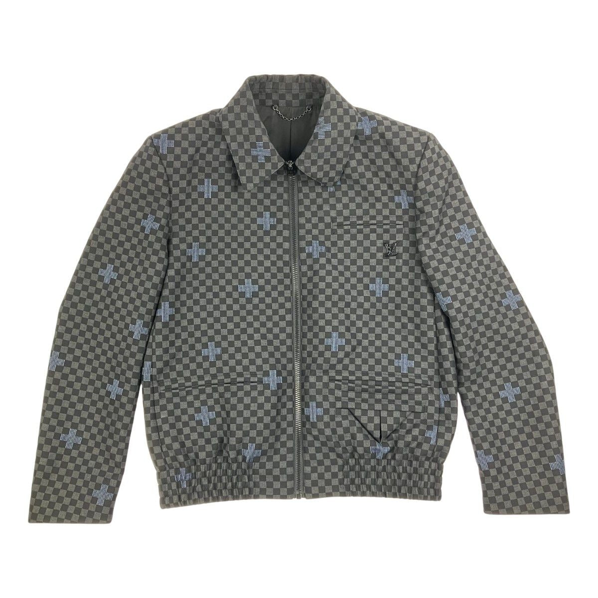 Louis Vuitton Giubbotto Jet Pocket Damier Cross Jumper