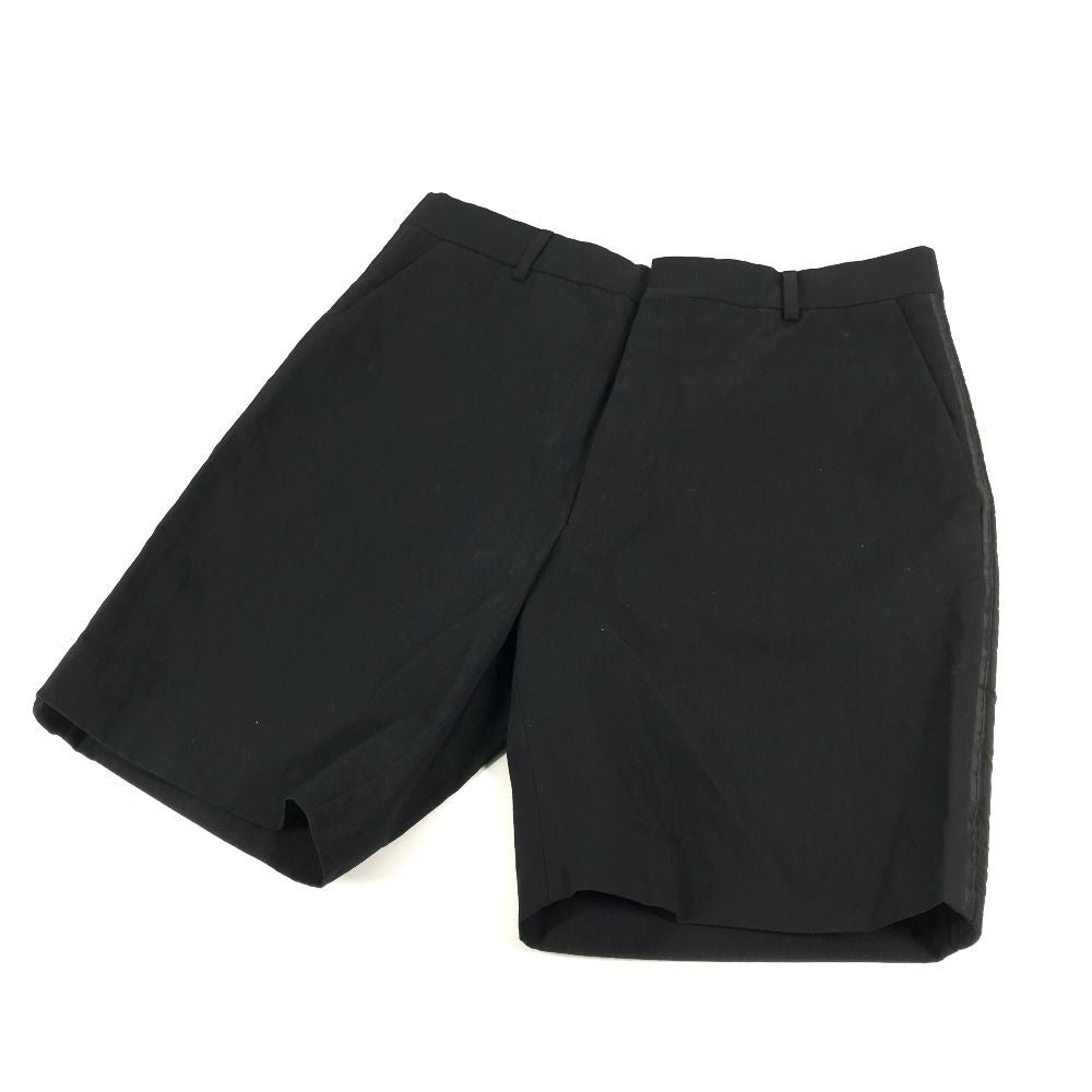 Fendi Shorts Logo Cotton Black Pants