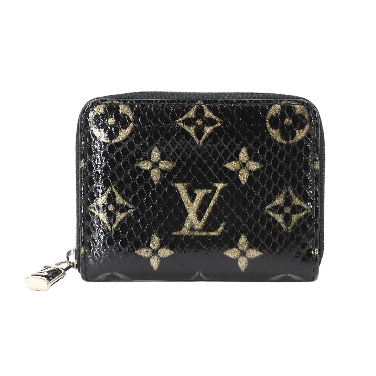 Louis Vuitton Monogram Exotic Zippy Coin Purse Padlock