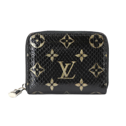 Louis Vuitton Monogram Exotic Zippy Coin Purse Padlock