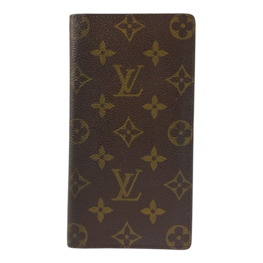 Louis Vuitton Monogram Porte Bal le Carte Cles D Brown Billfold Long