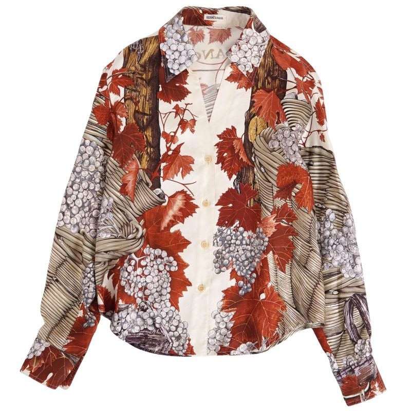 Hermes Shirt Margiela Period Blouse Long Sleeve