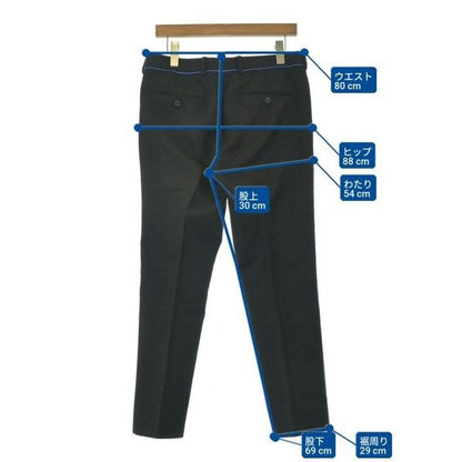 Fendi Trousers Pants Wool Black Blue — view 7