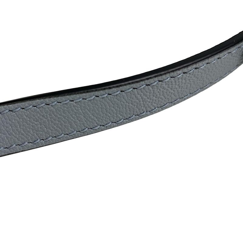 Dior/christian Dior Handbag Saddle Micro Bag Cloud Blue Mini Bag Leather