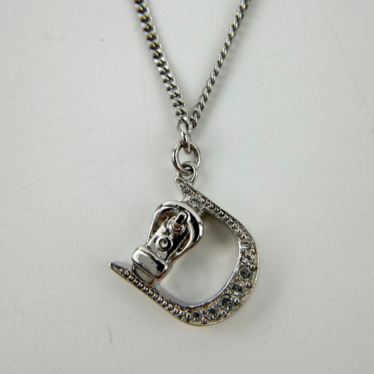 Dior Necklace Silver Vintage — view 2